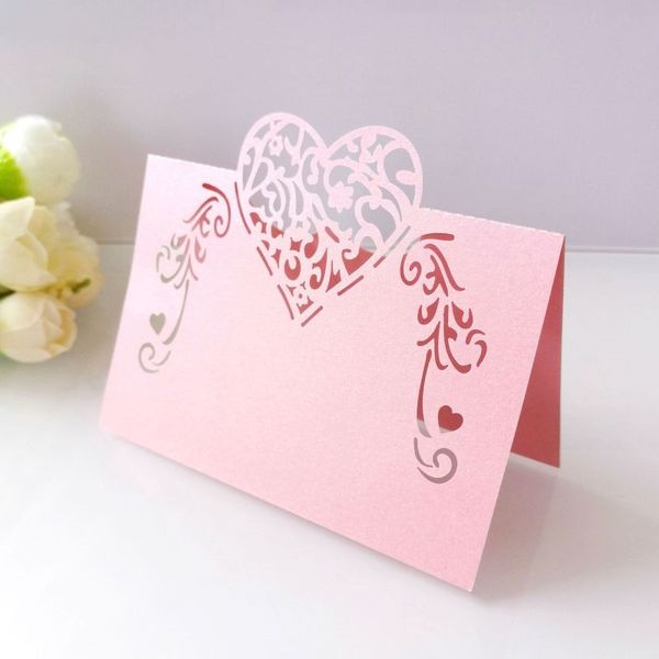 

50pcs location card wedding party decoration table name place cards for banquets events wedding party supplies other event party supplies