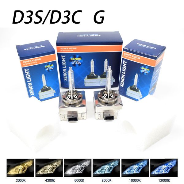 

dyoung 2pcs 12v car d3s d3c d3r steel frame cbi hid xenon bulb 3000k 4300k 6000k 8000k 10000k xenon headlight bulb lamp light