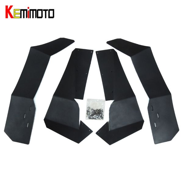 

kemimoto fender flares extender utv mud flaps for polaris rzr-s 1000 900 utv 2015 2016 rzrs900 & 2016 rzrs1000 full set