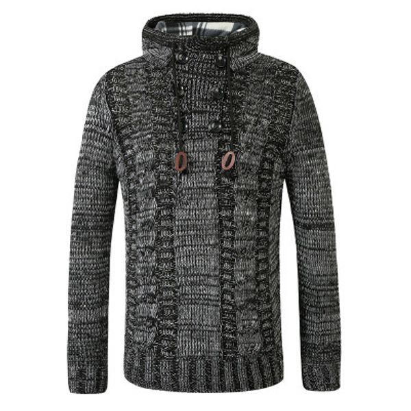 

мужские дизайнерские свитера мужские толстые с длинным рукавом пуловер свитер мальчиков сплошной цвет топы молодежи повседневная одежда 2019, White;black