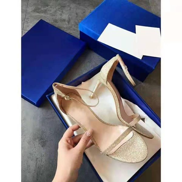 

2020 heel sandals women stiletto heel shoe black slip-on female weding party sandals luxury rivet designer with cutout vamp luxury sandals