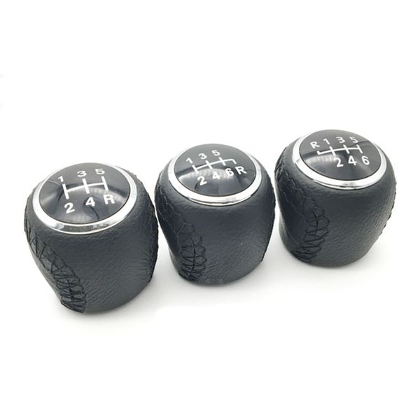 

5speed 6speed car shift knob gear knob covered leather for grande punto evo punto 2012 car styling accessories