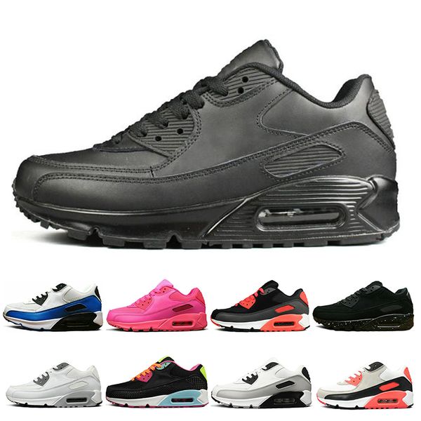 

Hot Mens womens Running Shoes Yellow Triple White Black Grey Mens Trainers Cushion Surface Breathable Sports Sneakers