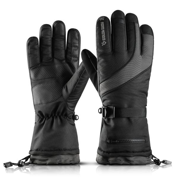 

winter motorcycle riding gloves warm fleece motorcycle snowmobile riding gloves ski snowboard hot