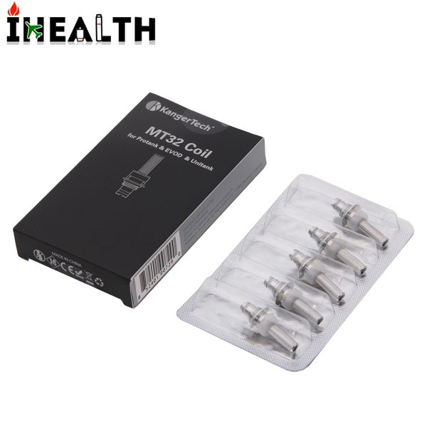 

Аутентичная катушка Kanger MT32 (Coil Unit) для Evod / Protank 2 / Mini Protank 2 / Unitank Нагревательные катушки для всех одинарных катушек head