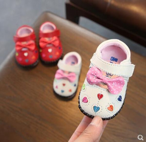 

girls toddler sandals princess 0 and 1 year old leather shoes in the spring and autumn single 6-12 months soft bottom shoes befo, Black;grey