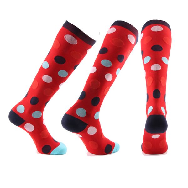 

new sell men professional compression socks breathable travel activities fit for nurses shin splints flight travel, Black