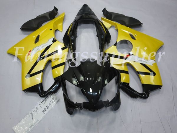 

new (injection molding) abs fairing kits fit for honda cbr600 f4i 2004 2005 2006 2007 f4i 04 05 06 07 fairings set pearl yellow gloss black