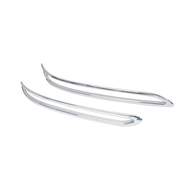 

chrome tail rear fog light lamp cover trim 2pcs for accord sedan 2018 2019