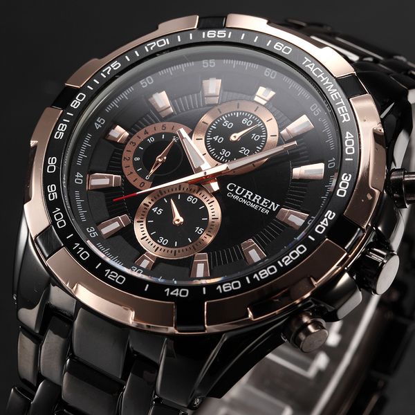 

новые продажи curren часы мужские кварцевый top brand analog military мужской часы мужчины спорт армии часы водонепроницаемая relogio ly1912, Slivery;brown