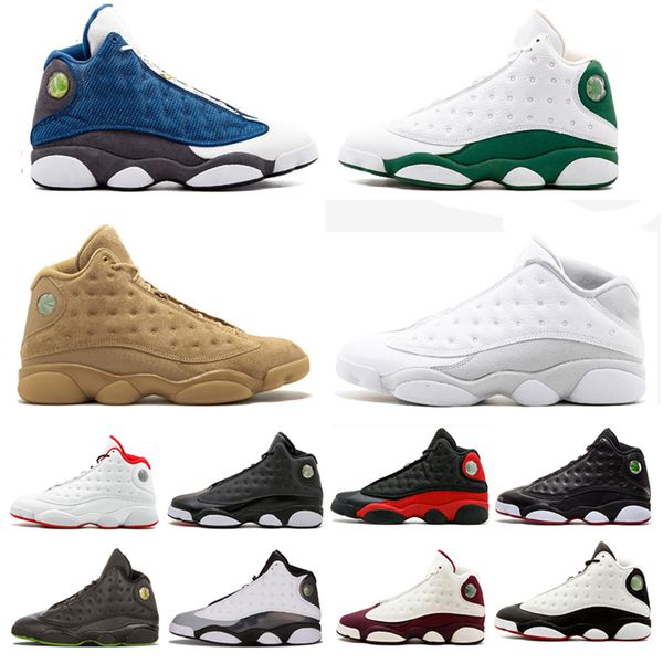 

2019 13 13s mens basketball shoes phantom chicago black cat bred pure money navy wheat hyper dmp he got game sports sneakers