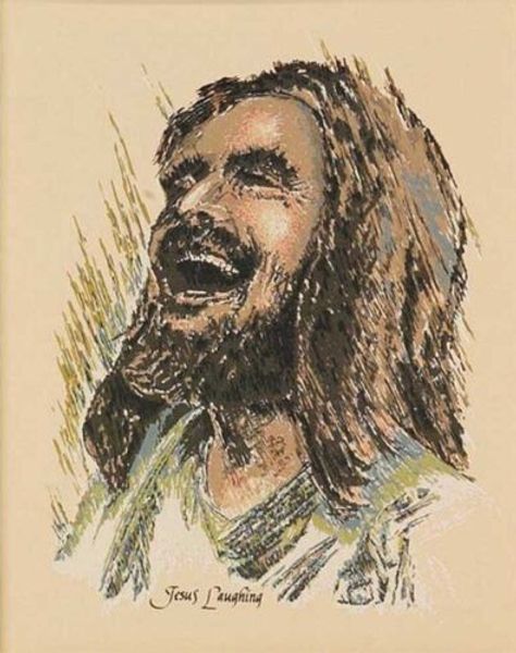 

ralph kozak jesus laughing home decor hd print jesus christ smiling oil painting on canvas wall art canvas pictures 200110