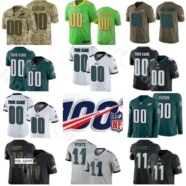 philadelphia eagles custom jersey