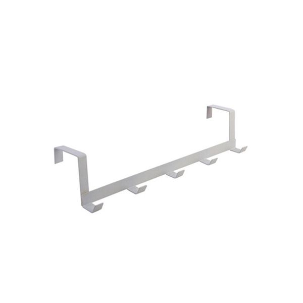 

over the door 5 hook home/bathroom organizer rack clothes coat&hat towel hanger