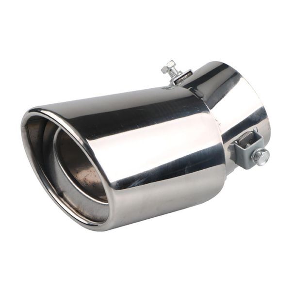 

car exhaust muffler tip stainless steel elbow /straight pipe modified car tail throat liner universal pipe