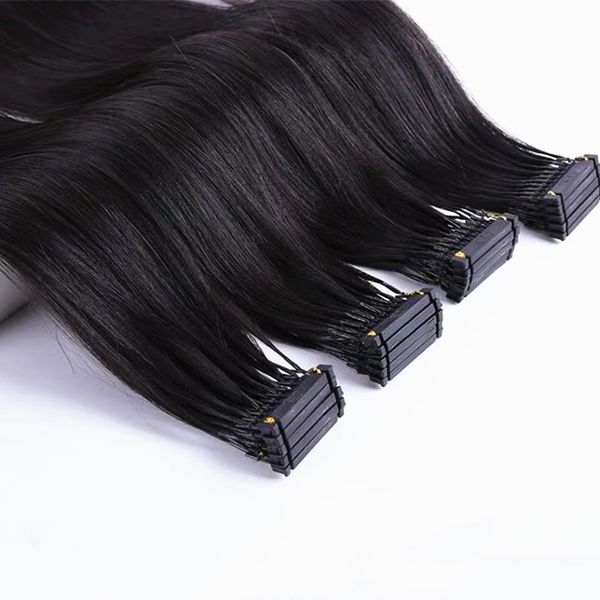 

6d выдвижения волос 10а 20 24 28 дюймов может быть курчавый окрашенная и отбеленная virgin бразильский парик волос для женщин парик человече, Black