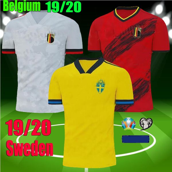 

New 2020 weden belgium european league occer jer ey 2019 zlatan ibrahimovic for berg maillot 19 20 kompany lukaku de bruyne football hirt