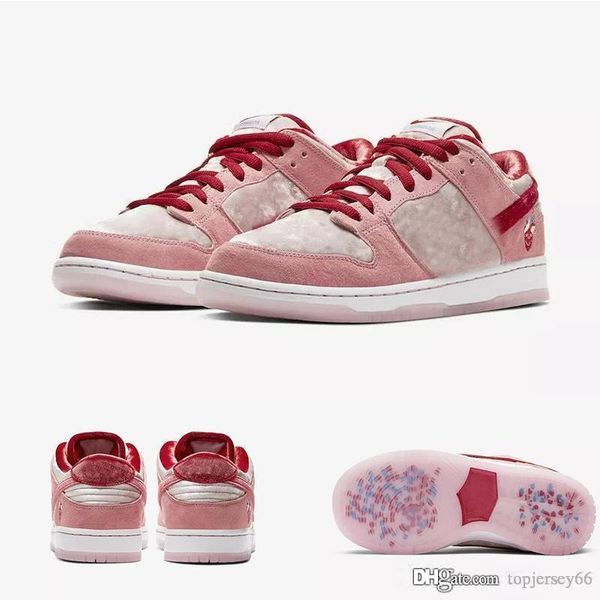 

strangelove x sb dunk low pink chaussures running shoes women mens designer sport trainers sneakers ct2552-800, Black