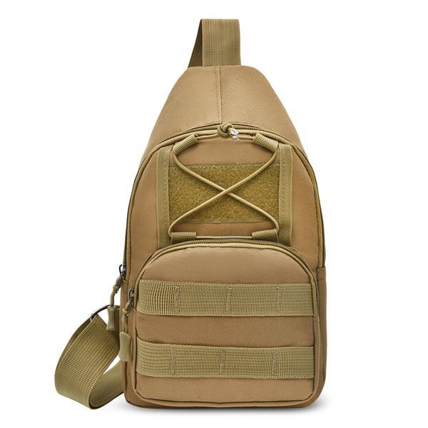 

nylon tactical chest bag practical portable outdoor for men durable waterproof wear-resistant comfortable traveling hiking bag
