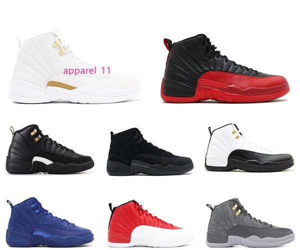 

with mens and womens basketball shoes sneakers 12s xii flu game royal taxi french blue for men sports shoes high cut