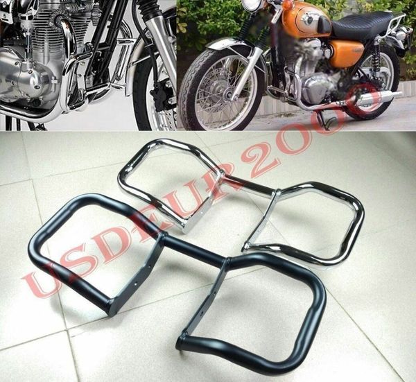 

highway engine guard crash protect bars for w800 w650 w400 all years chrome/black