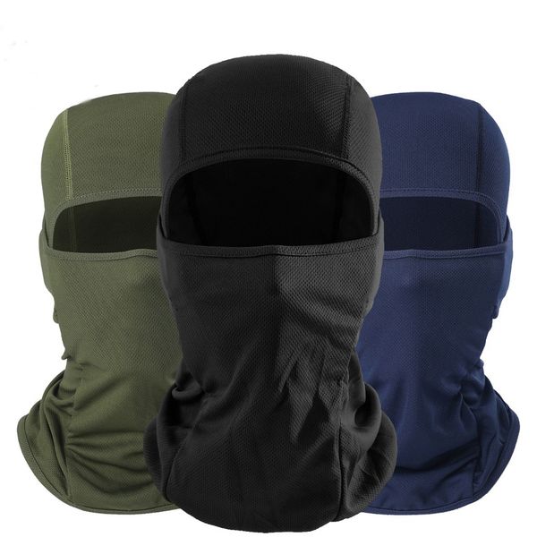 

camo tactical bandanas militar multicam black balaclava helmet liner breathable paintball face mask bicycle hat men