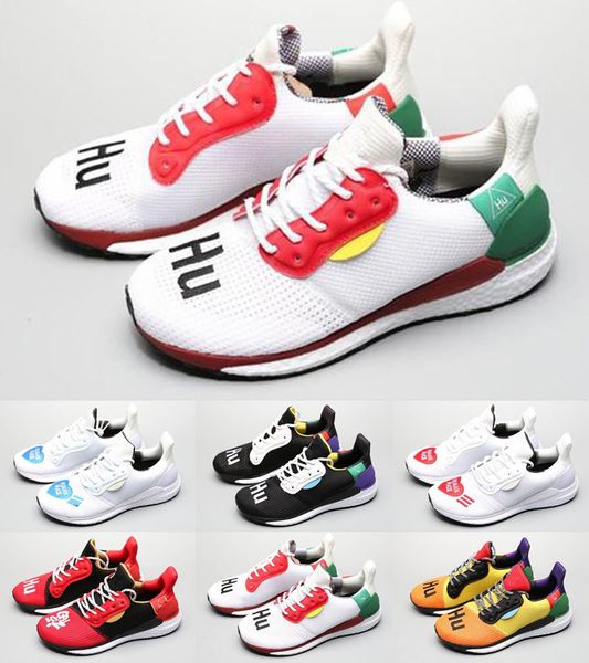 

new arrival pw x hu holi glide solar ub pharrel williams pyv designer mens running shoes athletic sports sneakers off chaussures