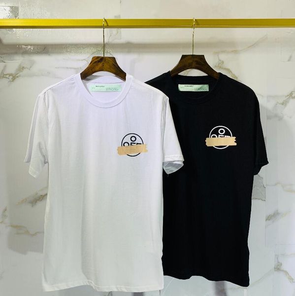 

luxury mens designer t shirt hip hop mens designer print t shirt men women summer short sleeve tees 4 styles.#08, White;black