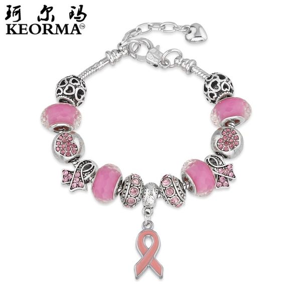 

fashion jewelry bracelets, diy alloy beaded bracelet, resin beaded ribbon pendant bracelet valentine's gift, Golden;silver