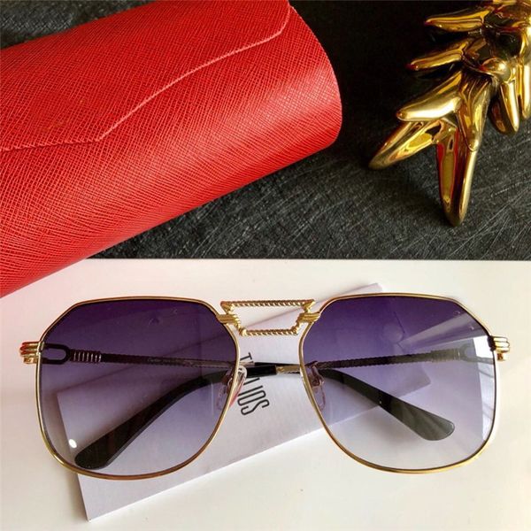 

woman/men vintage eyeglasses frames wood sunglasses rimless frame plated santos sunglasses new in box cnum181128-26, White;black