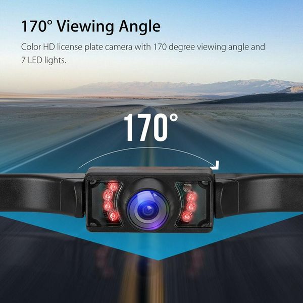 

2019 new 5inch digital monitor + car rear view camera combination products suitable for car truck bus trailer