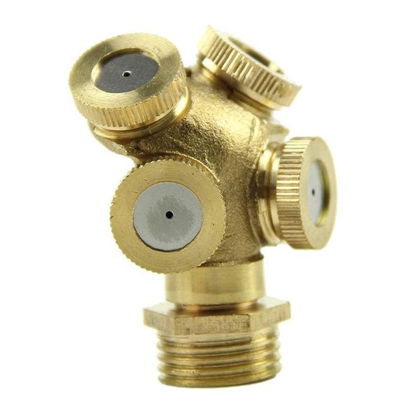 

brass agricultural misting spray nozzle garden sprinkler irrigation system