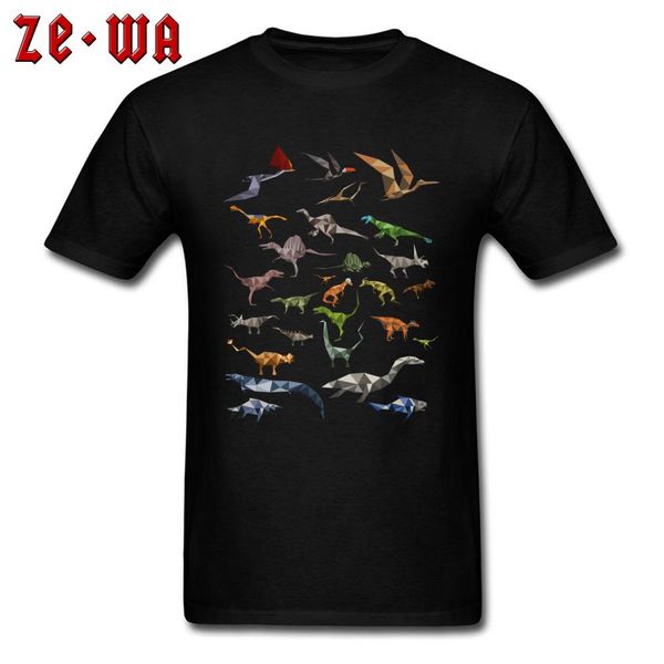 

tshirt group dinosaur print tee-shirt men's t-shirts casual short sleeve thanksgiving day t shirt rife 100% cotton sweater, White;black