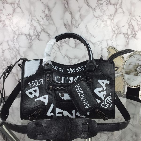 

With box aaa quality cow leather balenciaga luxury brand women men women camera bag backpack handbag houlder bag organ totel wallet bag