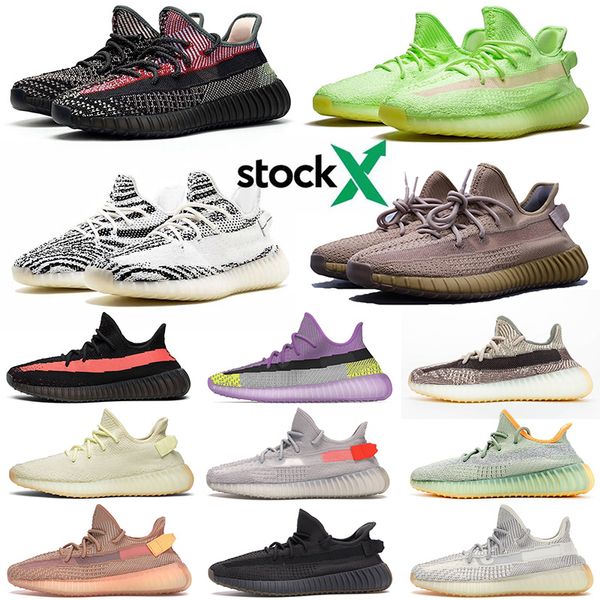 

size 13 kanye west v2 mens womens runnig shoes 2020 earth desert sage tail light cinder linen marsh flax static luxury sneakers trainers