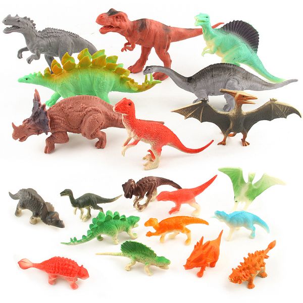 

20pcs/set dinosaur animal figure collectible toys dinosaur action figures kids plastic model toy