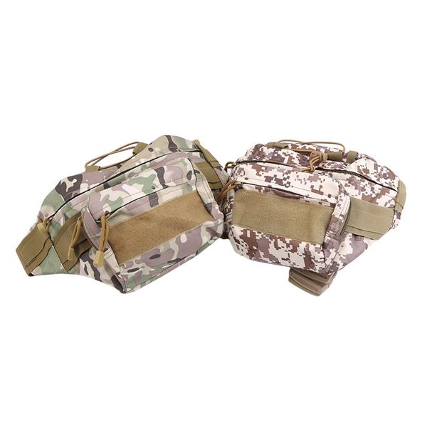 

outdoor waist bag tactical waist pack shoulder bag multi-pocket camping hiking pouch belt wallet pouch purse