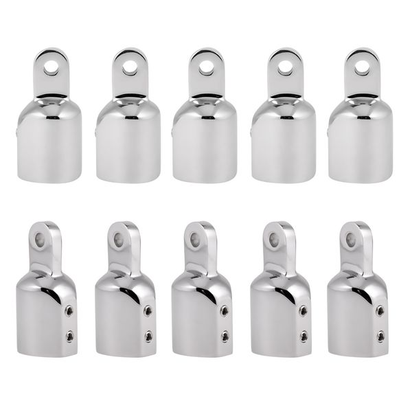 

10x 7/8 \"1\" marine 316 stainless steel eyecup bimini fitting new