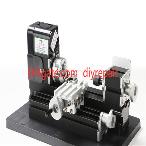 

24w metal mini lathe machine z20002m 20,000r/min for students diy works, gift for children's gift
