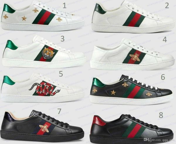 

Ace bee de igner 13 gucci 13 men 13 woman hoe luxury triple ca ual hoe vintage tar tripe nake bee neaker platform trainer, Black