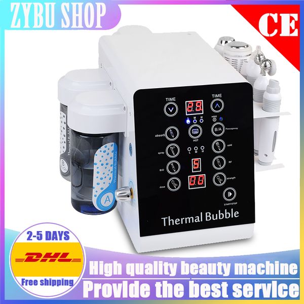 

new arrival h2o2 hydra facial cleaner aqua peel skin tightening whitening beauty machine dark circles wrinkle remover salon spa use, Black;white