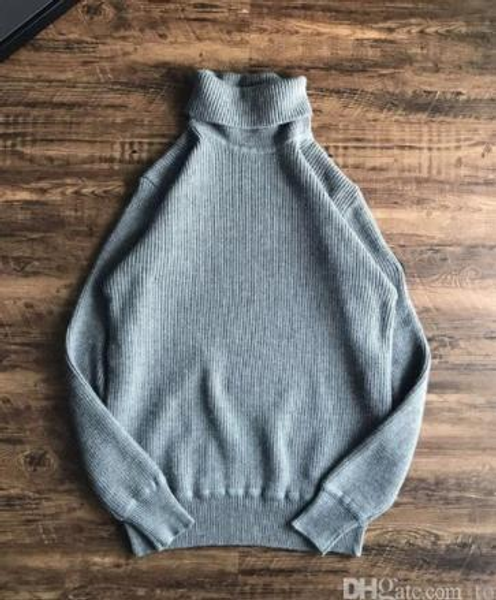 

2020 design canada mens womens turtleneck knitwear knitted sweaters wool sweater casual jumper sweatshirts outdoor hoodies9827#, Black;red