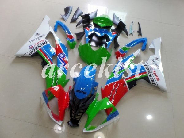 

4 gifts new abs full fairings kits fit for yamaha yzf-r6 2008 2009 2010 2011 2012 2013 2014 2015 2016 bodywork set green white