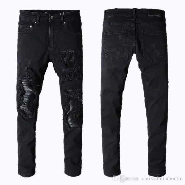 

mens jeans miri sports running motorcycle biker jeans skinny slim ripped popular cool beggar mottled hole true pants men designer jeans, Blue