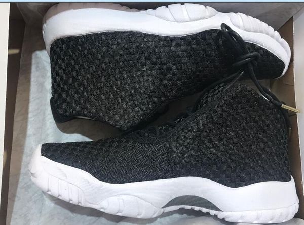 

2019 outdoor shoes men 11s black white weaving trainers sneakers size 7-12