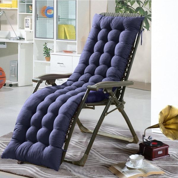 Recliner Rocking Chair Mat Solid Thick Padded Seat Cushion Rattan