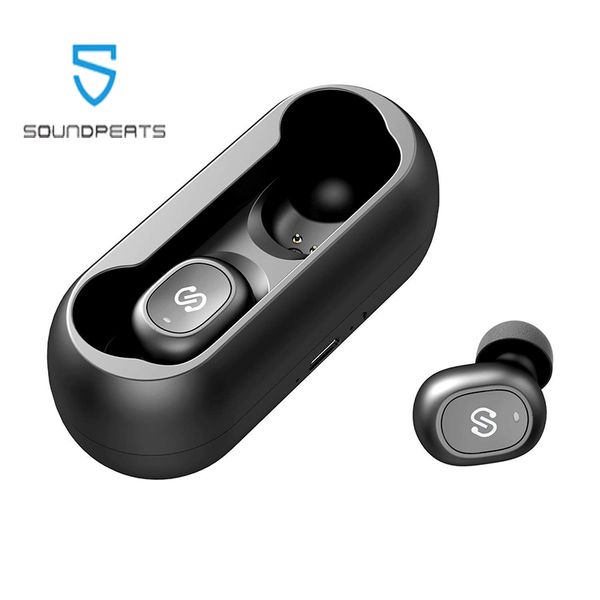 

soundpeats bluetooth 5.0 wireless earphones true wireless earbuds in-ear stereo microphone binaural calls smart tws headset