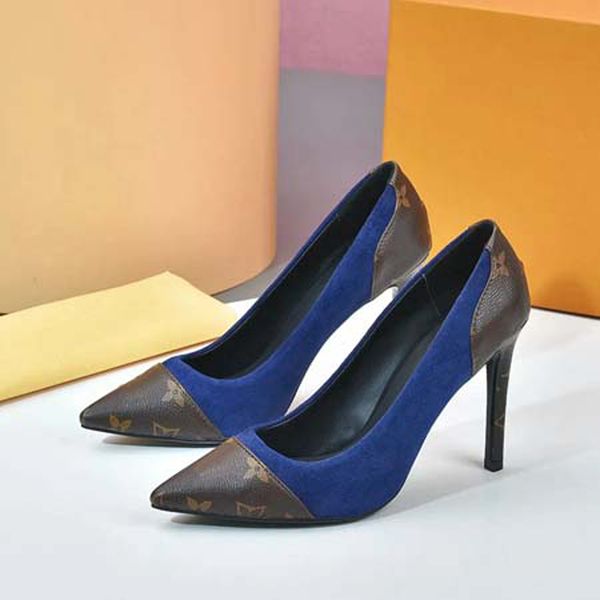 

woman heels shoes pointed toes shoe real leather shoes sandals slippers casual shoes with box eu:35-41 by shoe02 l1801, Black