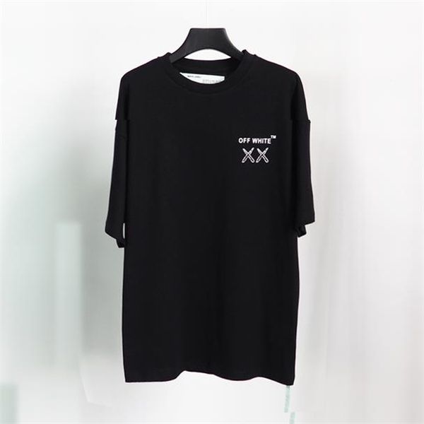 

2020 new popular logo fashion t-shirt round collar cotton short sleeve men's casual sports shirt designer men's wear sc2, Black;brown