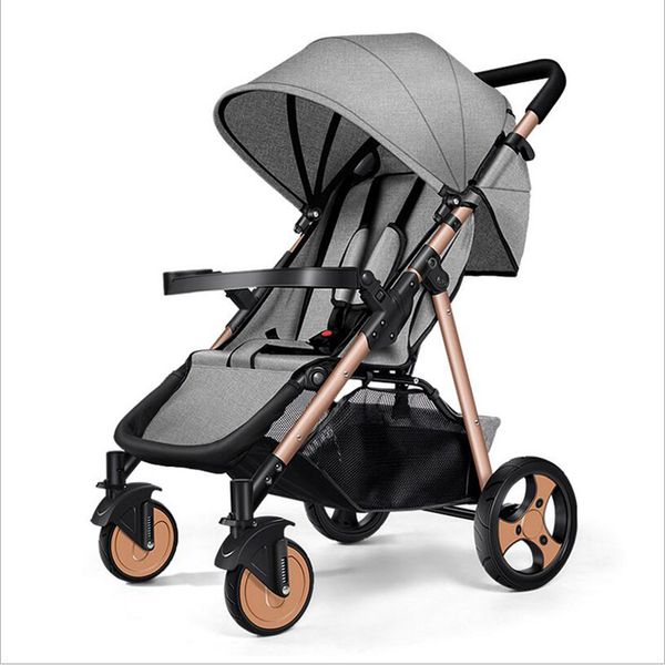 

2018baby stroller ultra light portable on the plane umbrella folding baby stroller can sit reclining baby child